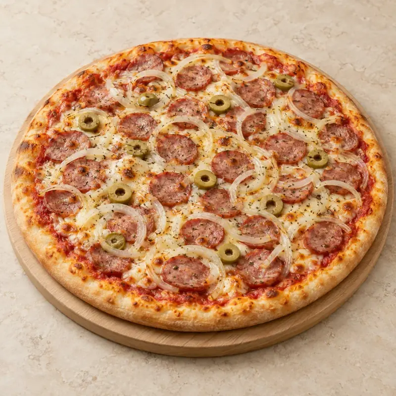 Pizza Calabresa — imagem ilustrativa