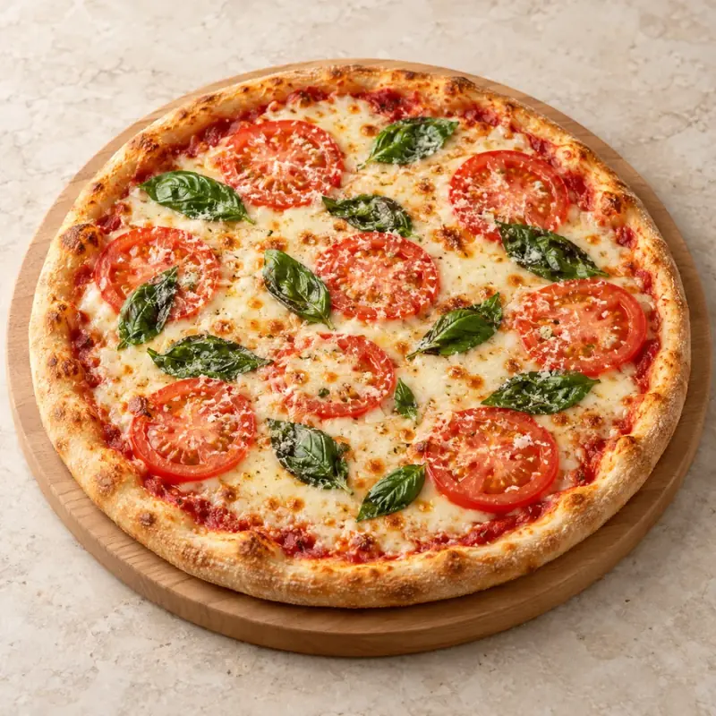 Pizza Marguerita — imagem ilustrativa